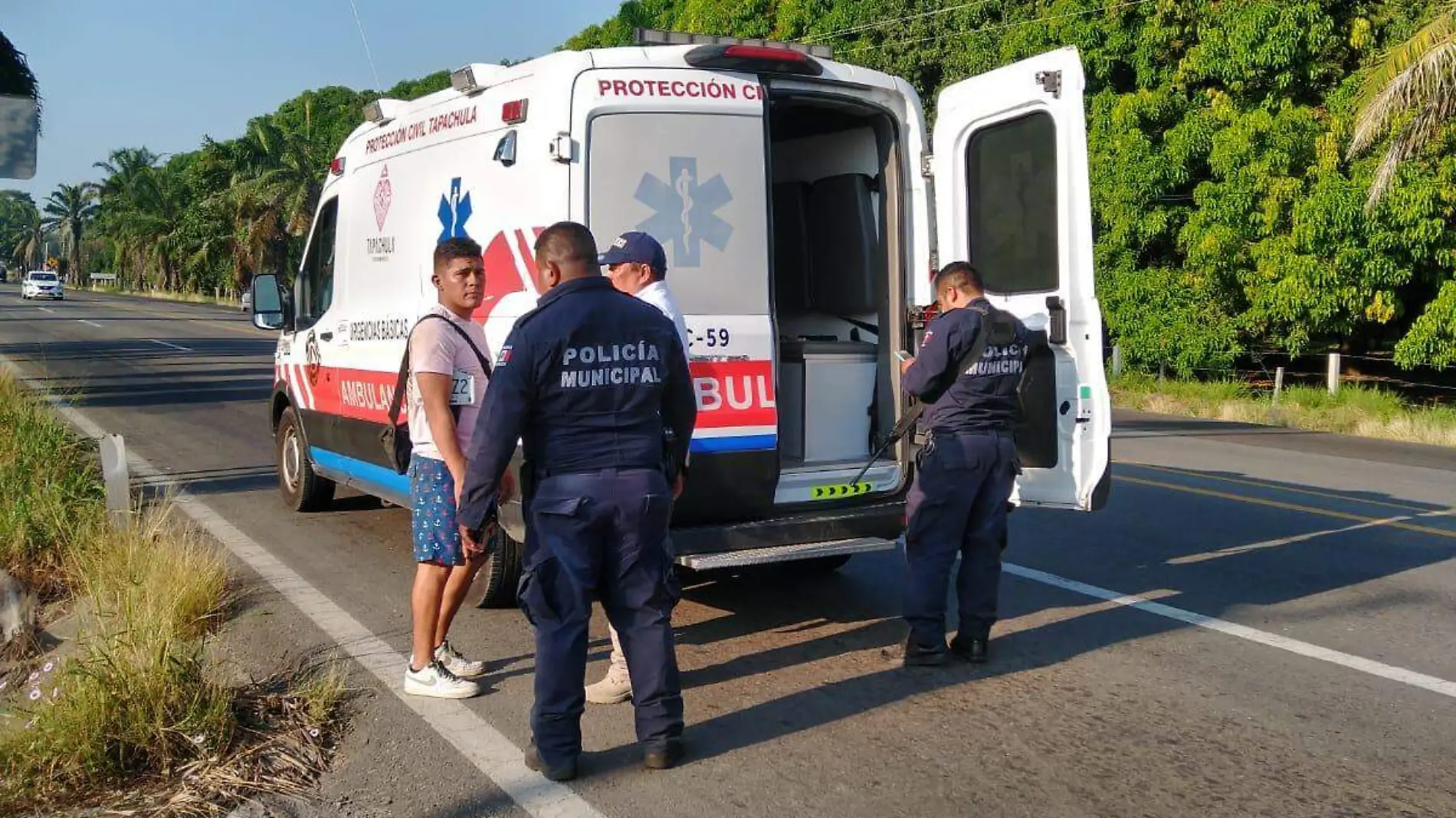 ambulancia protección civil